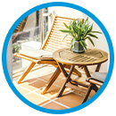 Limpia y desinfecta artículos de exterior